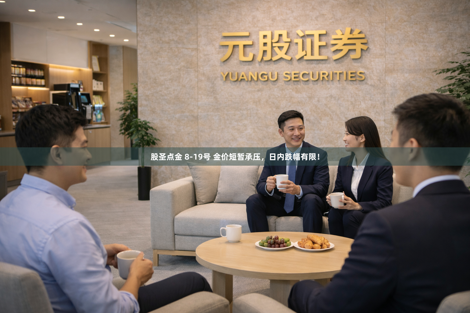 股圣点金 8-19号 金价短暂承压，日内跌幅有限！