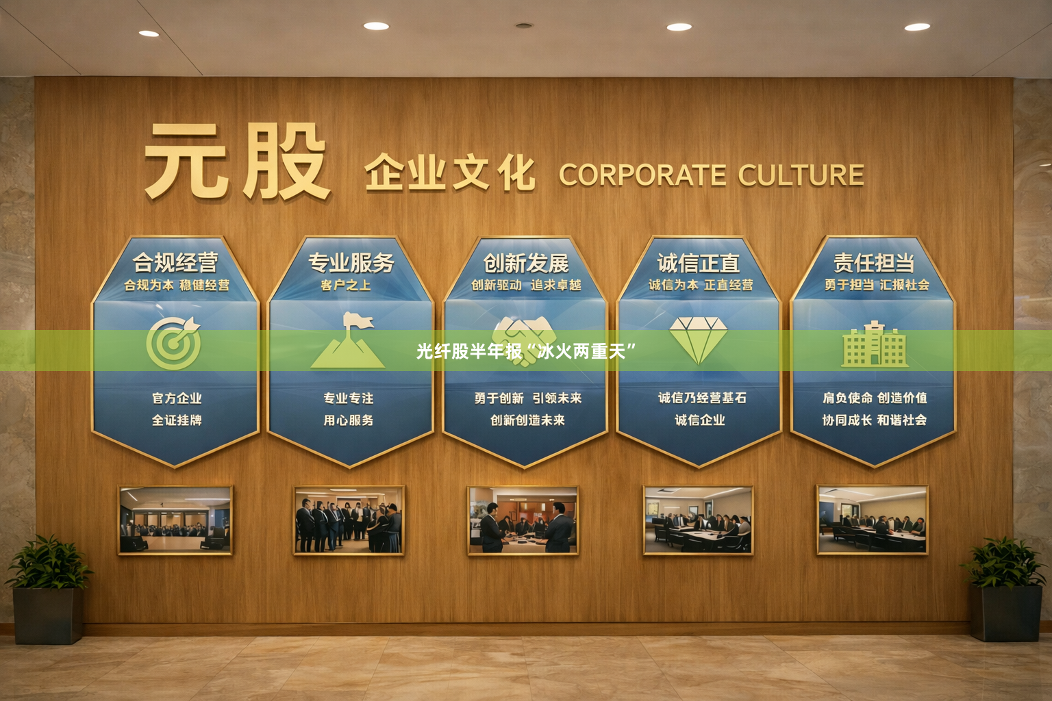 光纤股半年报“冰火两重天”