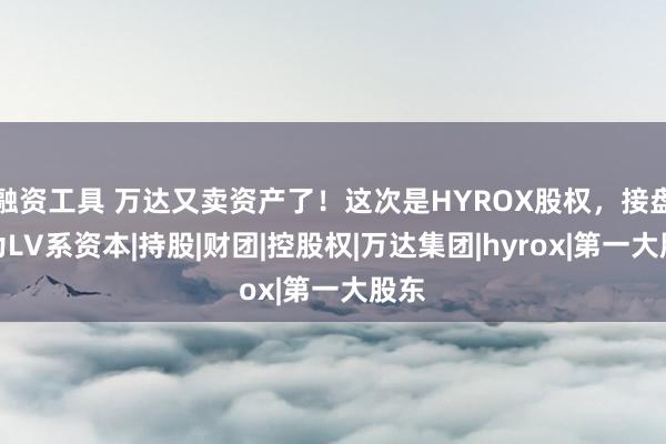 融资工具 万达又卖资产了！这次是HYROX股权，接盘方为LV系资本|持股|财团|控股权|万达集团|hyrox|第一大股东